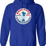 Vote Boss Hogg Dukes of Hazzard Graphic Pullover Hoodie - Blue