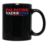 Vote Palpatine Vader 2024 Black Coffee Mug, Gift Coffee Mug - Black