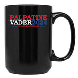 Vote Palpatine Vader 2024 Black Coffee Mug, Gift Coffee Mug