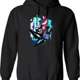 Vox Hazbin Hotel Essential Graphic Pullover Hoodie - Black