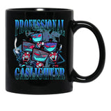 Vox Professional Gaslighter Hazbin Hotel Black Coffee Mug, Gift Coffee Mug - Black