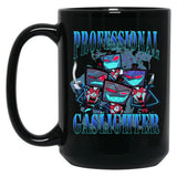 Vox Professional Gaslighter Hazbin Hotel Black Coffee Mug, Gift Coffee Mug - Black