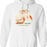 Welcome to Portlandia Graphic Pullover Hoodie - White