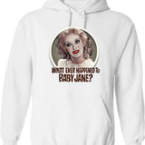What Ever Happened To Baby Jane Graphic Pullover Hoodie - White
