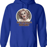 What Ever Happened To Baby Jane Graphic Pullover Hoodie - Blue