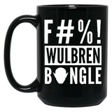 Wulbren Bongle Black Coffee Mug, Gift Coffee Mug - Black