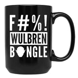 Wulbren Bongle Black Coffee Mug, Gift Coffee Mug