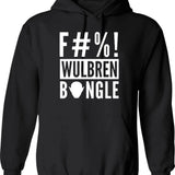 Wulbren Bongle Graphic Pullover Hoodie - Black