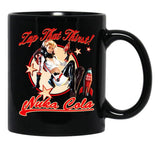 Zap That Thirst LTS Black Coffee Mug, Gift Coffee Mug - Black