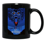 an American Werewolf in London Black Coffee Mug, Gift Coffee Mug - Black