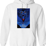 an American Werewolf in London Graphic Pullover Hoodie - White