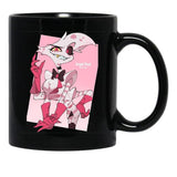 hazben Hotel Angel dust Classic Black Coffee Mug, Gift Coffee Mug - Black