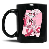 hazben Hotel Angel dust Classic Black Coffee Mug, Gift Coffee Mug