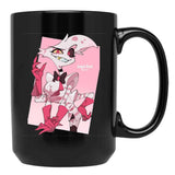 hazben Hotel Angel dust Classic Black Coffee Mug, Gift Coffee Mug