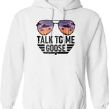 talk Graphic Pullover Hoodie - White