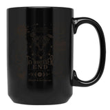 to Whatever End Throne of Glass Black Coffee Mug, Gift Coffee Mug